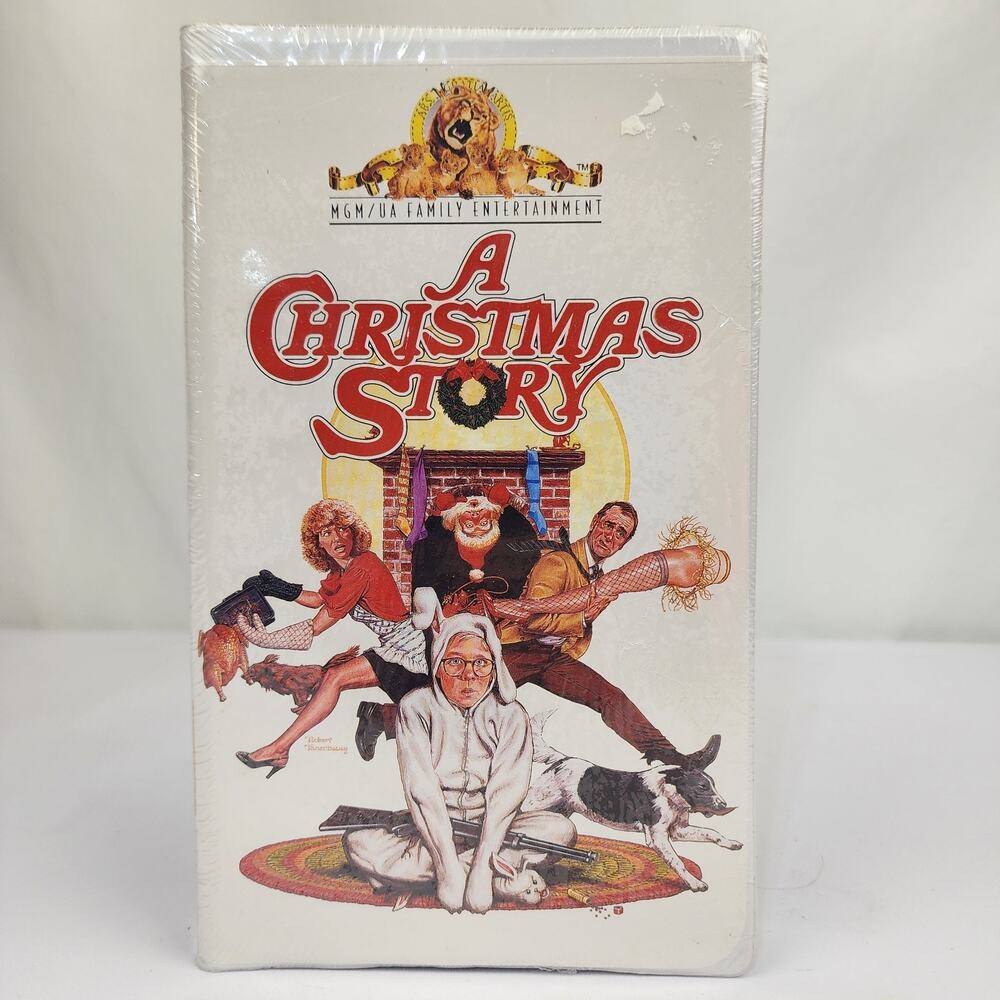 A Christmas Story VHS Video Tape 1984 MGM/UA Home Video Plastic Case Sealed Rare